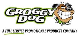 Groggy Dog Sportswear & Graphics Design logo