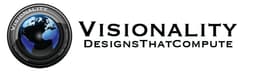 Visionality DESIGNS THAT COMPUTE logo